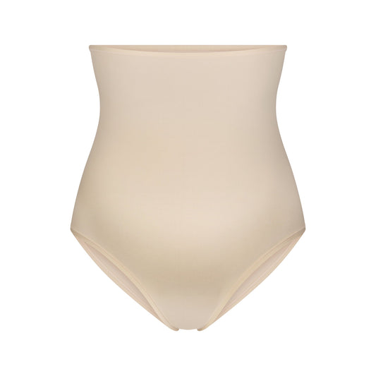 FITS EVERYBODY MATERNITY HIGH-WAISTED BRIEF | SAND