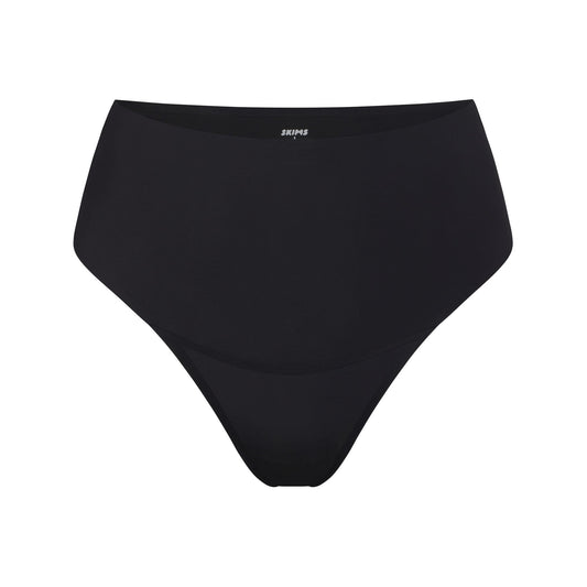 SMOOTHING INTIMATES HIGH-WAISTED THONG | ONYX