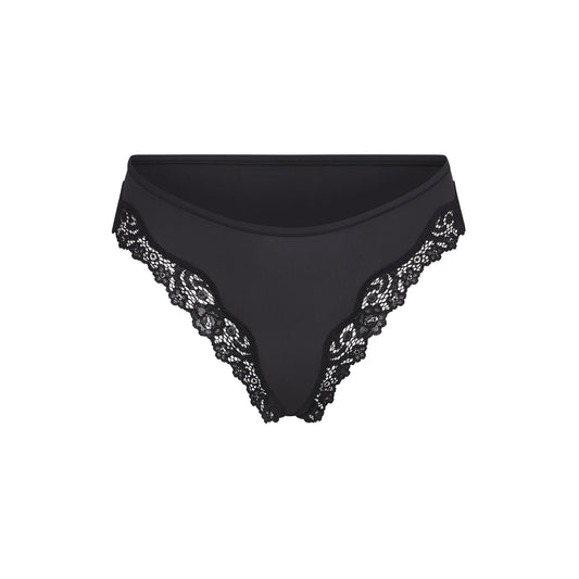 FITS EVERYBODY LACE TANGA | ONYX