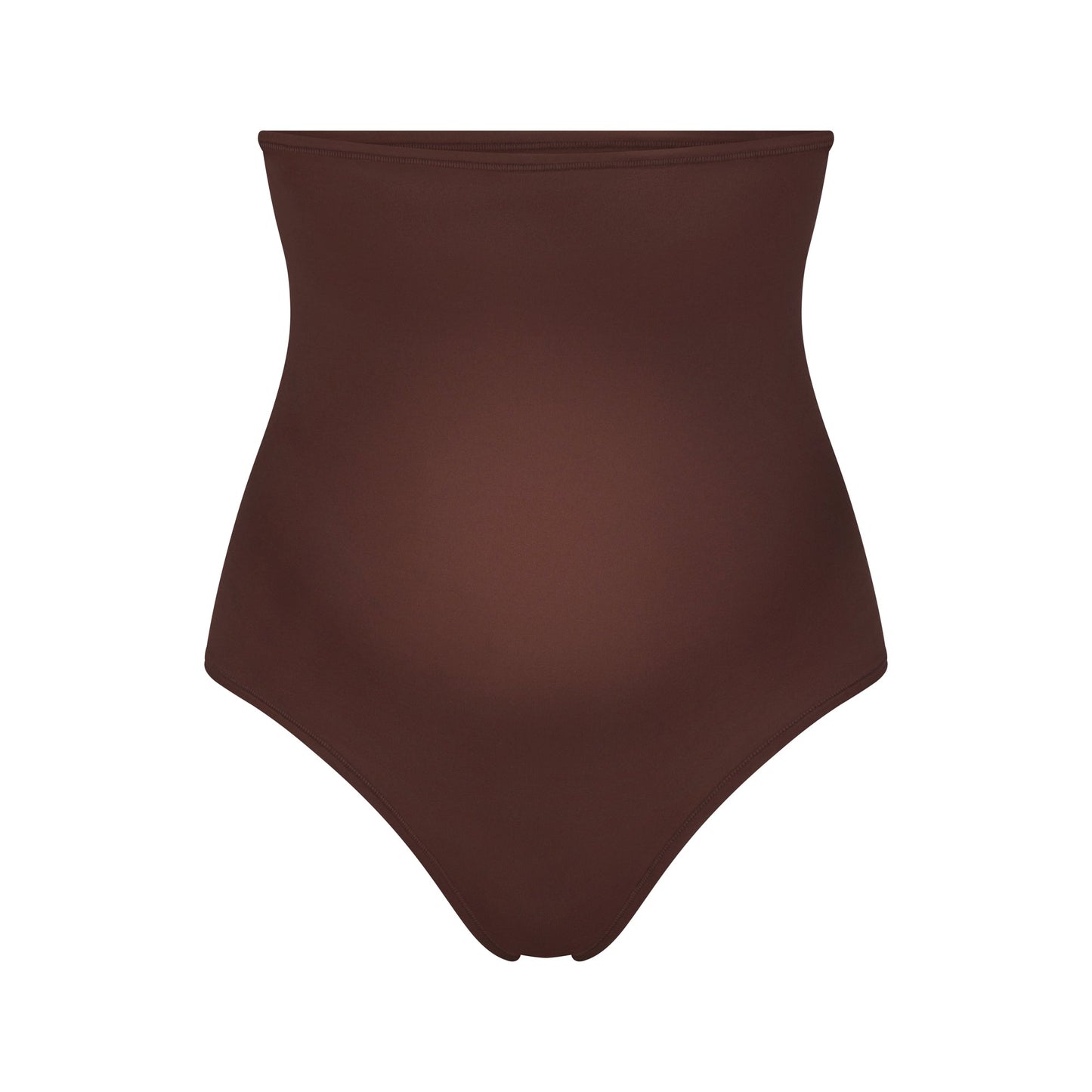 FITS EVERYBODY MATERNITY HIGH-WAISTED THONG | COCOA