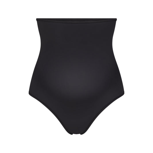 FITS EVERYBODY MATERNITY HIGH-WAISTED THONG | ONYX