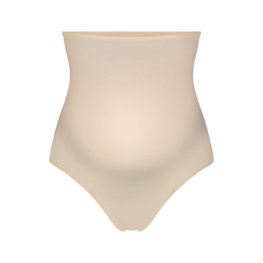 FITS EVERYBODY MATERNITY HIGH-WAISTED THONG | SAND