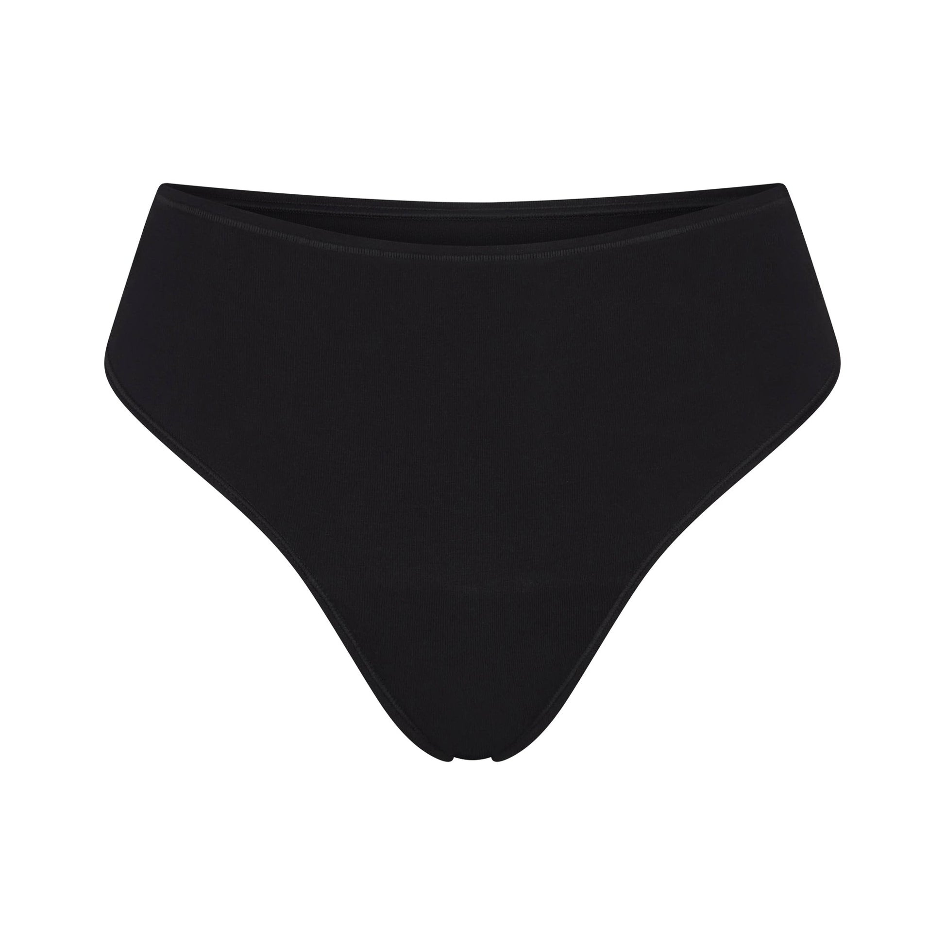 PERIOD PANTIES THONG | OBSIDIAN
