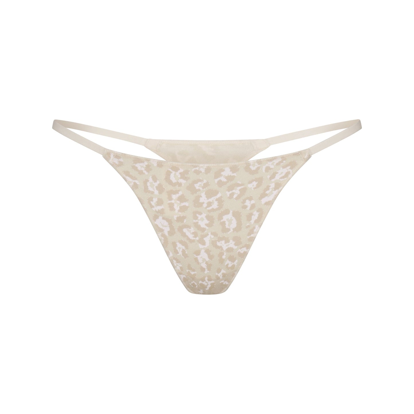 LIGHTWEIGHT COTTON STRING THONG | DELTA LEOPARD