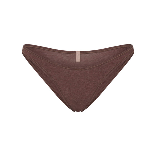 EVERYDAY COTTON BIKINI | COCOA HEATHER