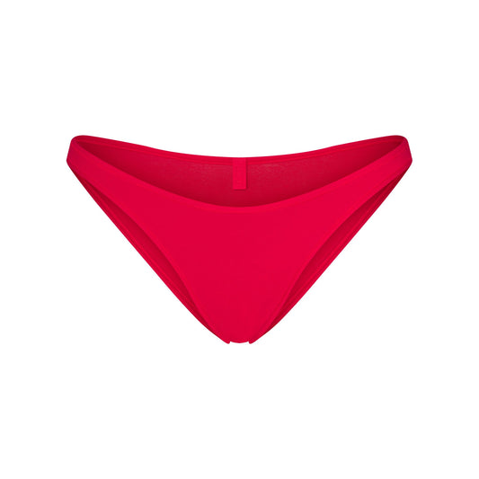 EVERYDAY COTTON BIKINI | CARMINE