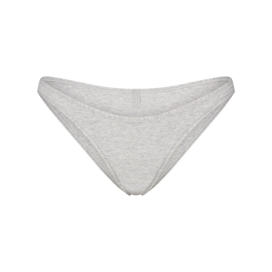 EVERYDAY COTTON BIKINI | LIGHT HEATHER GREY