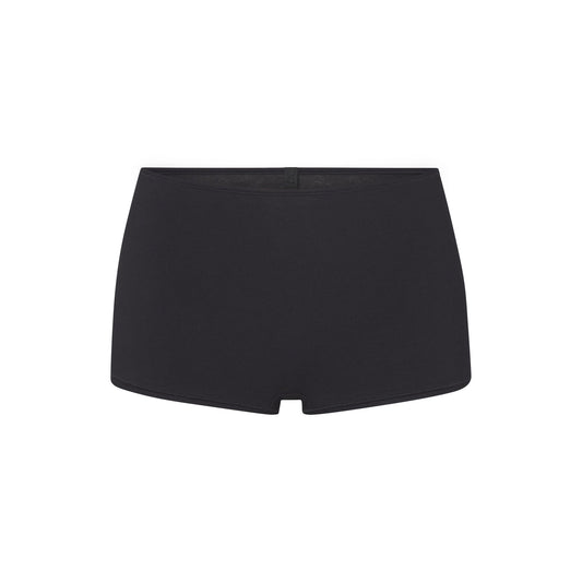 EVERYDAY COTTON BOY SHORT | ONYX