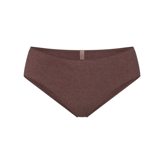 EVERYDAY COTTON HIPSTER | COCOA HEATHER