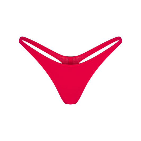 EVERYDAY COTTON THONG | CARMINE