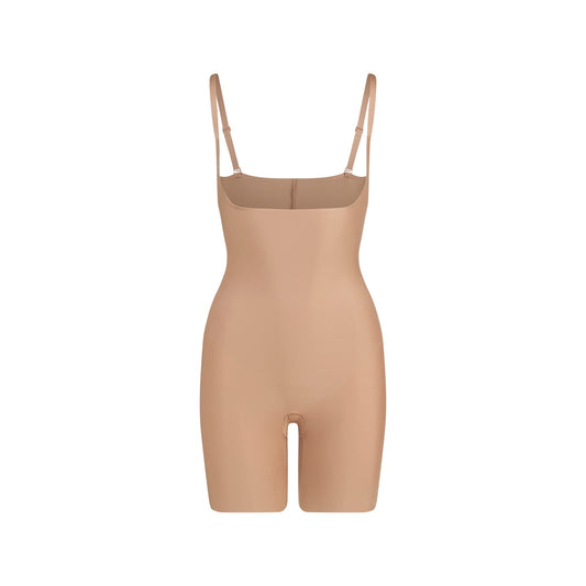SKIMS BODY CORE SCULPT OPEN BUST MID THIGH BODYSUIT | SIENNA