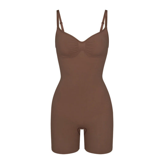 SEAMLESS SCULPT MID THIGH BODYSUIT | JASPER