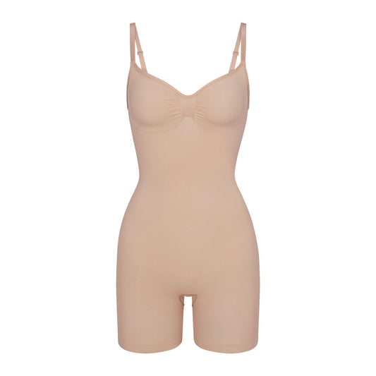 SEAMLESS SCULPT MID THIGH BODYSUIT | MICA
