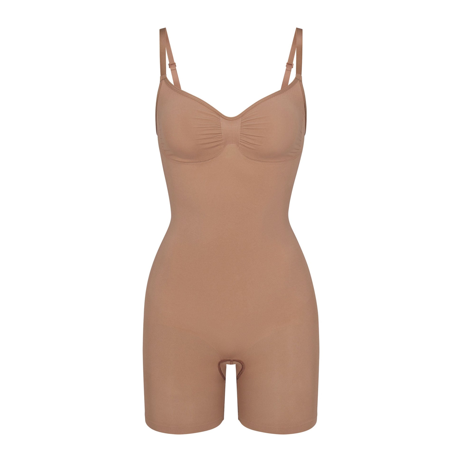 SEAMLESS SCULPT MID THIGH BODYSUIT | SIENNA