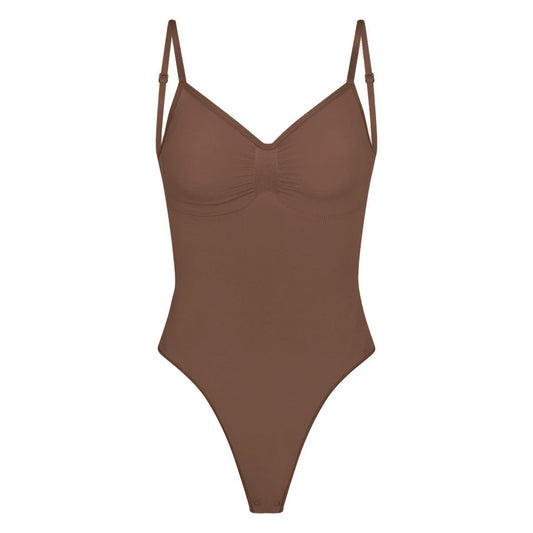 SEAMLESS SCULPT LOW BACK THONG BODYSUIT | JASPER