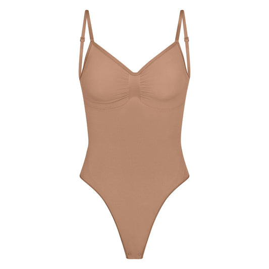 SEAMLESS SCULPT LOW BACK THONG BODYSUIT | SIENNA