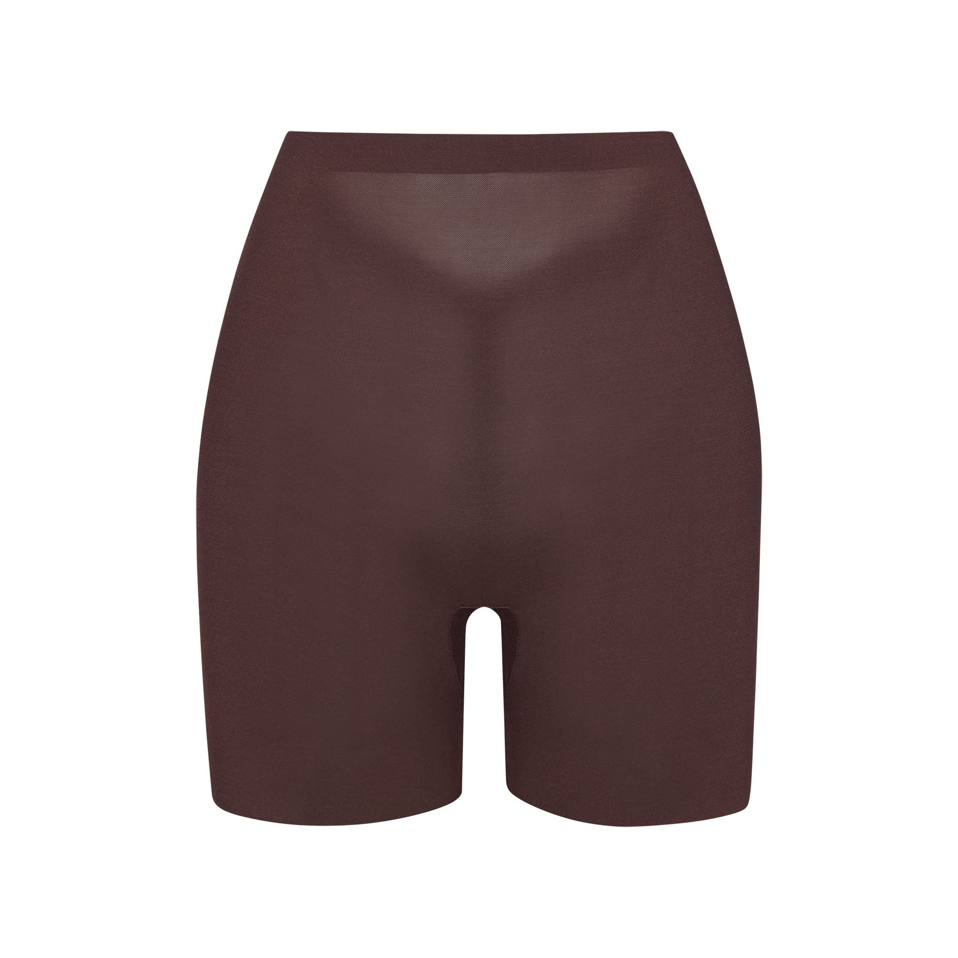 SHEER SCULPT LOW BACK SHORT | COCOA