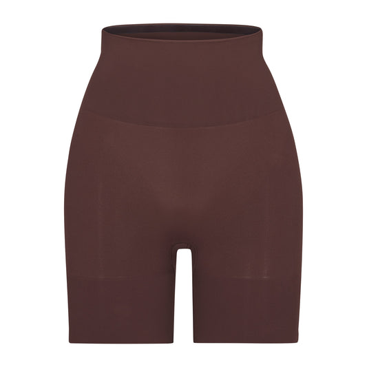 SEAMLESS SCULPT BUTT LIFTING SHORT | COCOA
