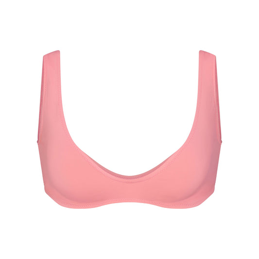 SIGNATURE SWIM PLUNGE BIKINI TOP | MELON
