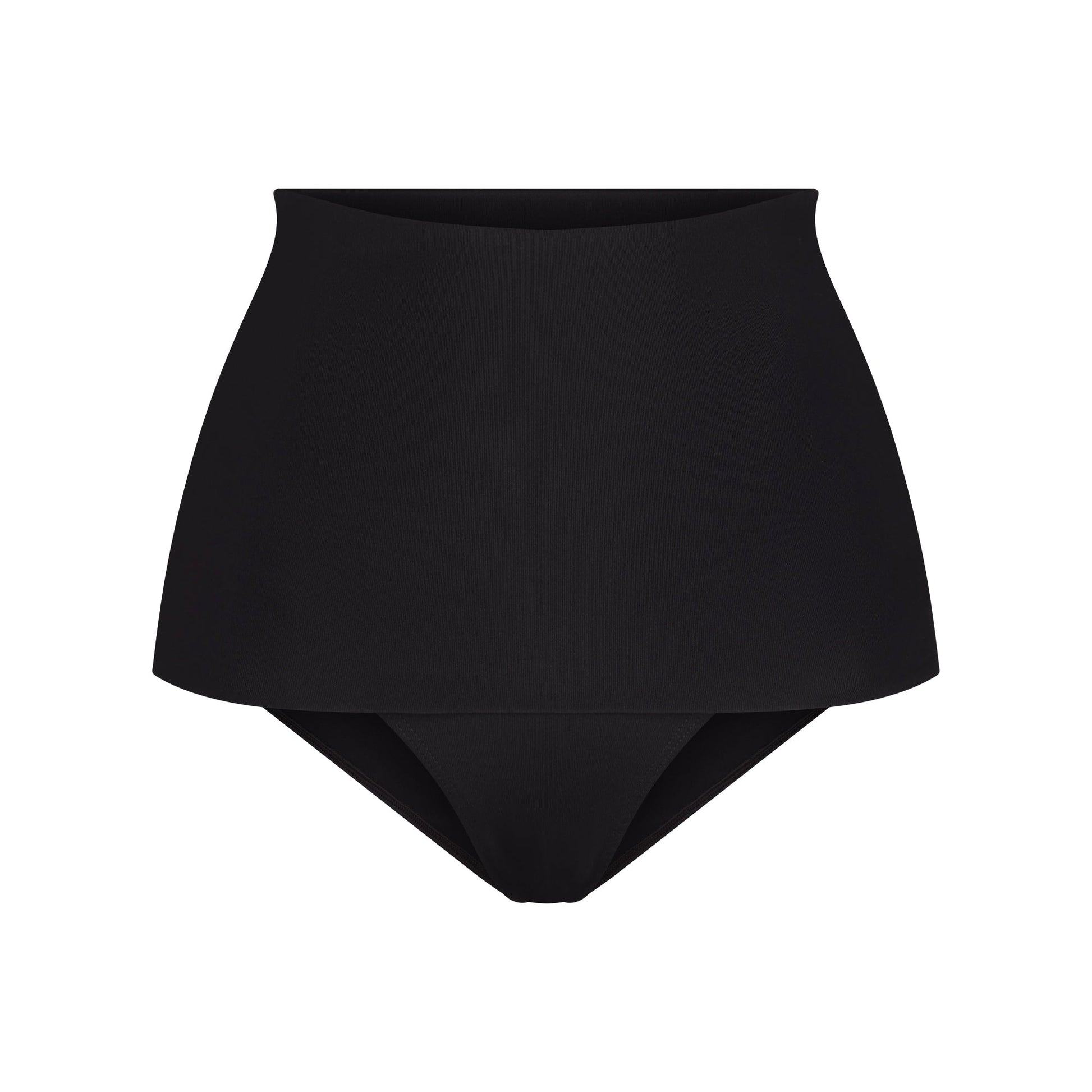 ICONIC SWIM CONVERTIBLE BIKINI BOTTOM | OBSIDIAN
