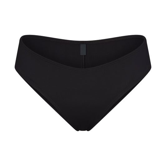 ICONIC SWIM HIPSTER BIKINI BOTTOM | OBSIDIAN