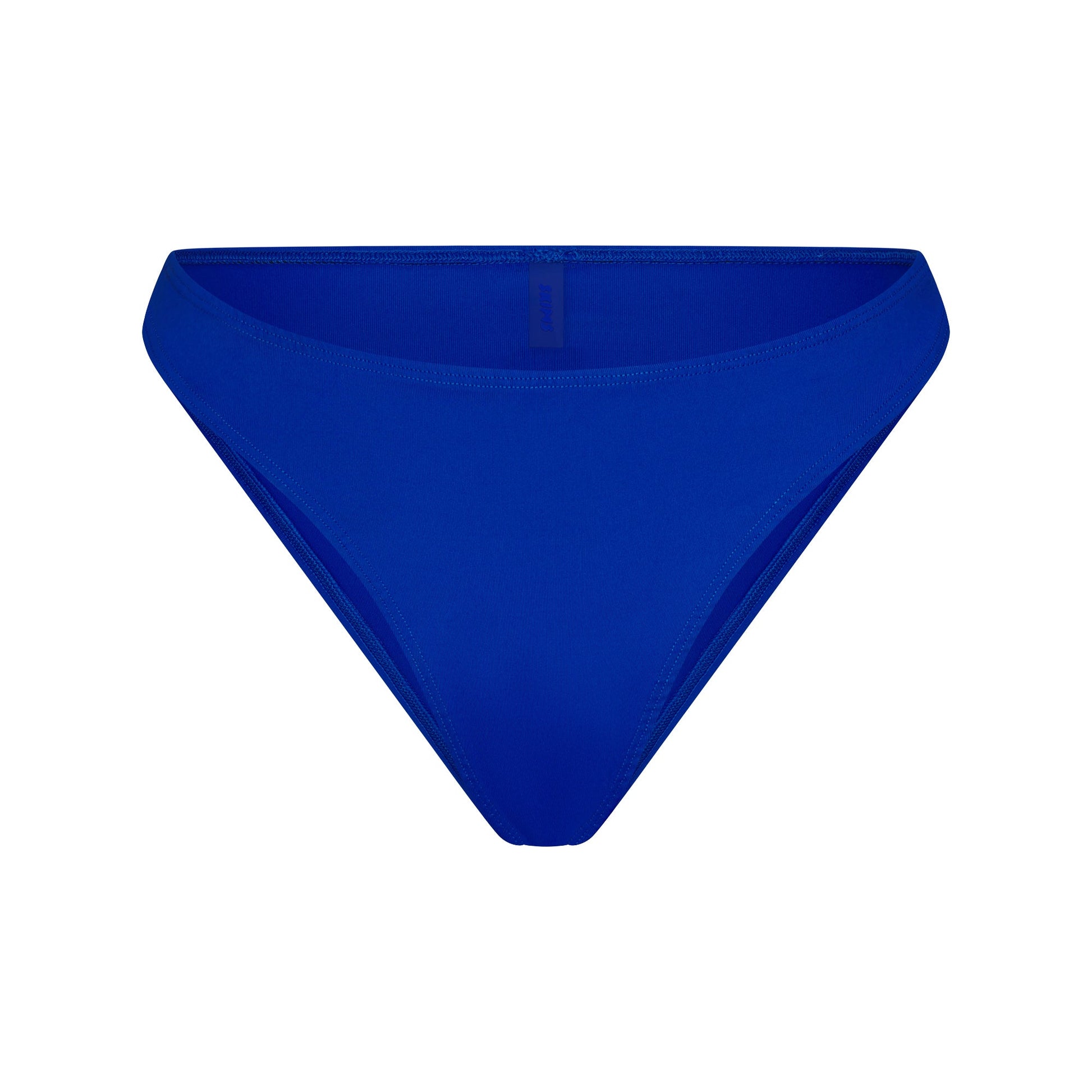 ICONIC SWIM HIGH LEG BIKINI BOTTOM | COBALT