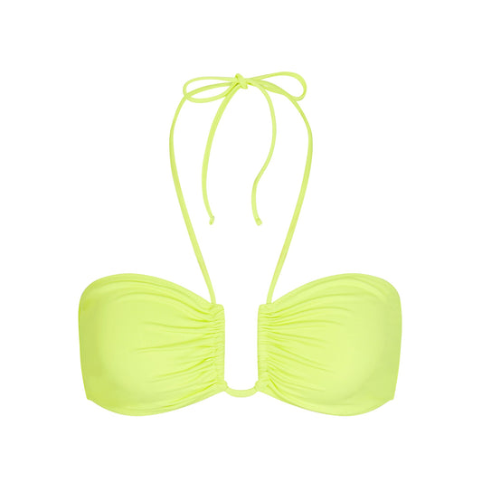 SIGNATURE SWIM HALTER BIKINI TOP | SPHENE