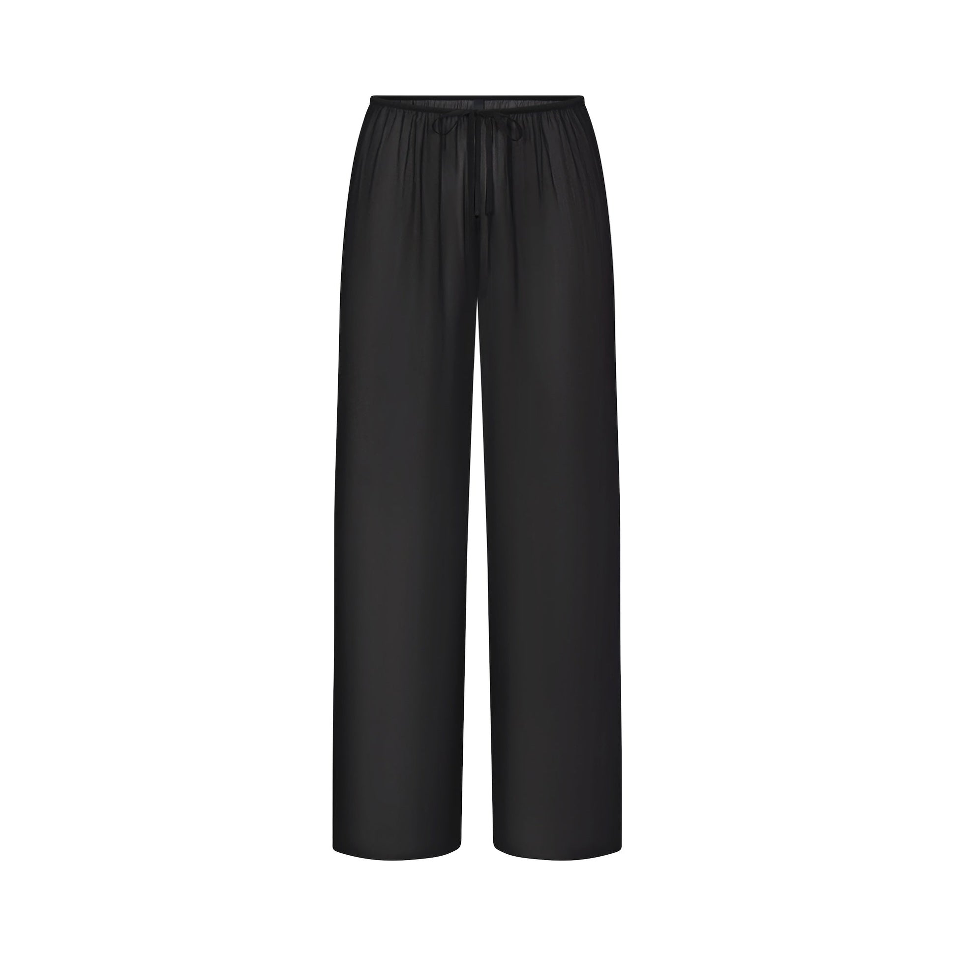 SWIM COVER-UPS SHEER PANT | OBSIDIAN