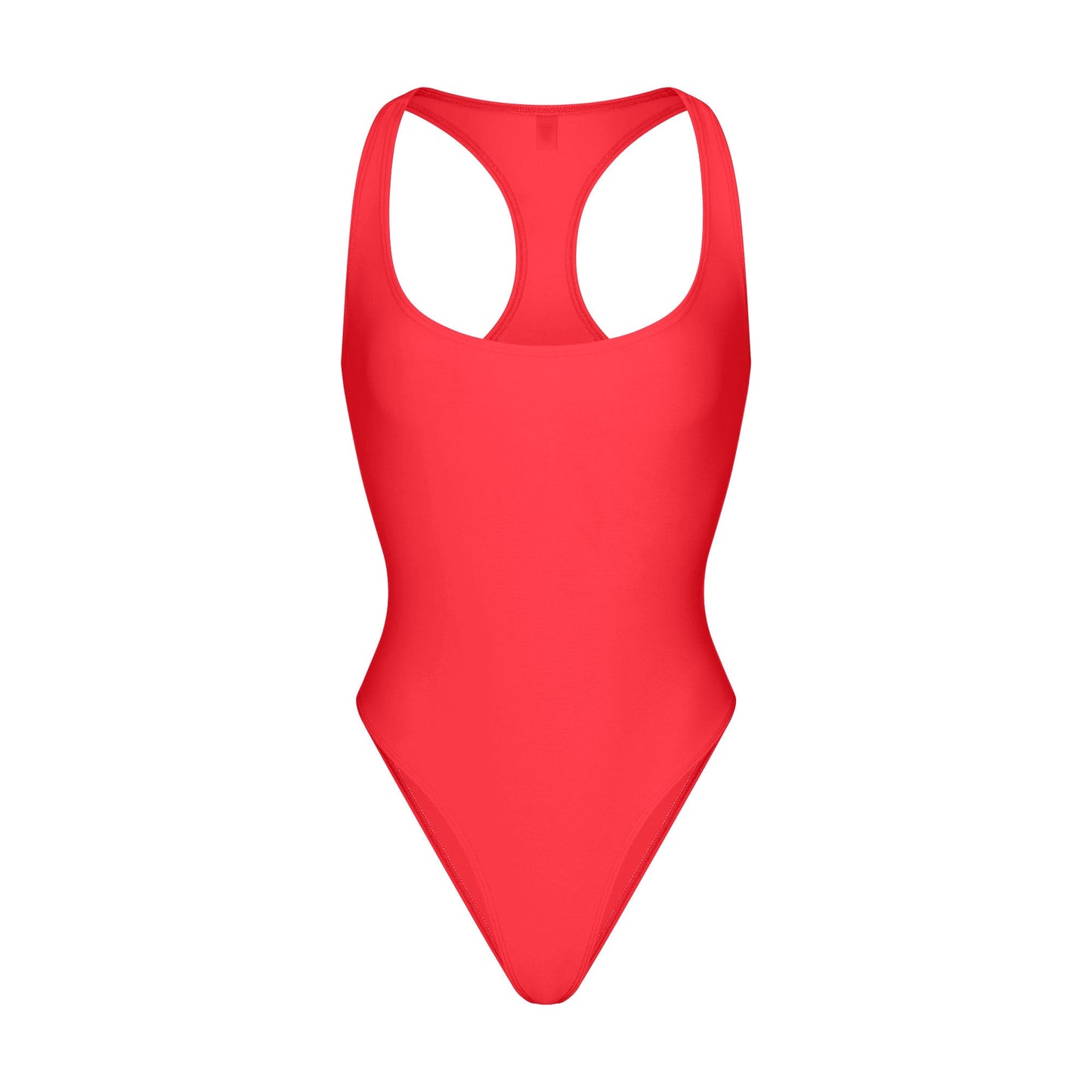 ICONIC SWIM RACERBACK ONE PIECE | CARMINE