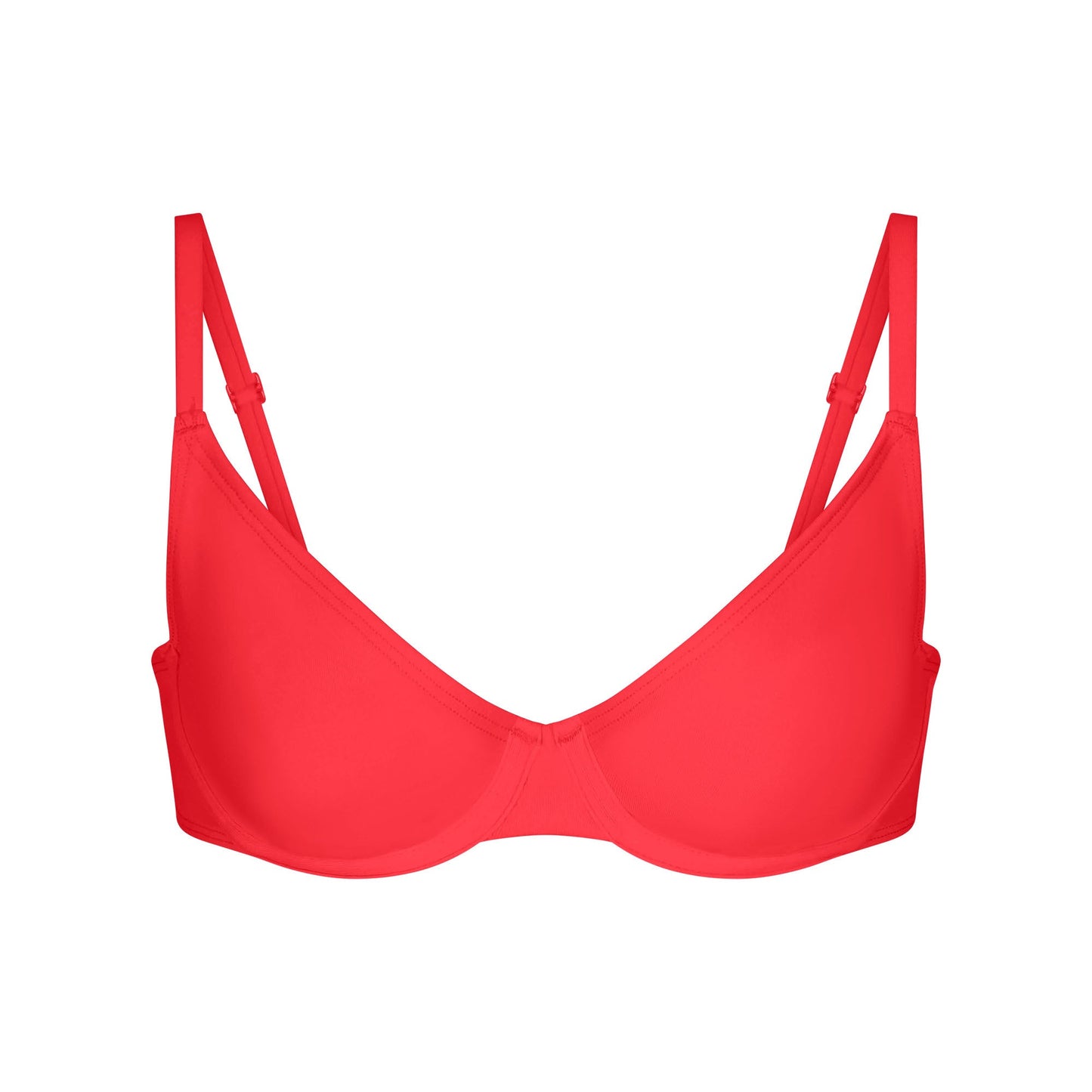 ICONIC SWIM UNDERWIRE BIKINI TOP | CARMINE