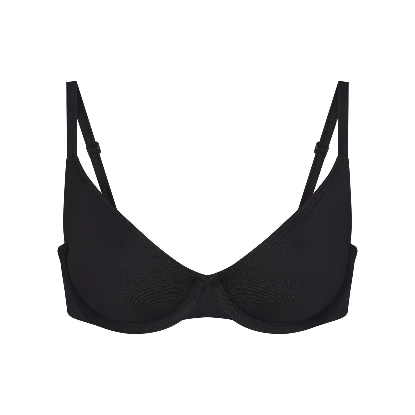 ICONIC SWIM UNDERWIRE BIKINI TOP | OBSIDIAN